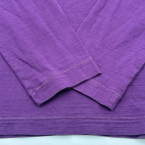 Boss Hugo Boss Men Shirt Slim Fit Purple Modern Fit Long Staple Cotton Tee Large - Picture 3 of 10